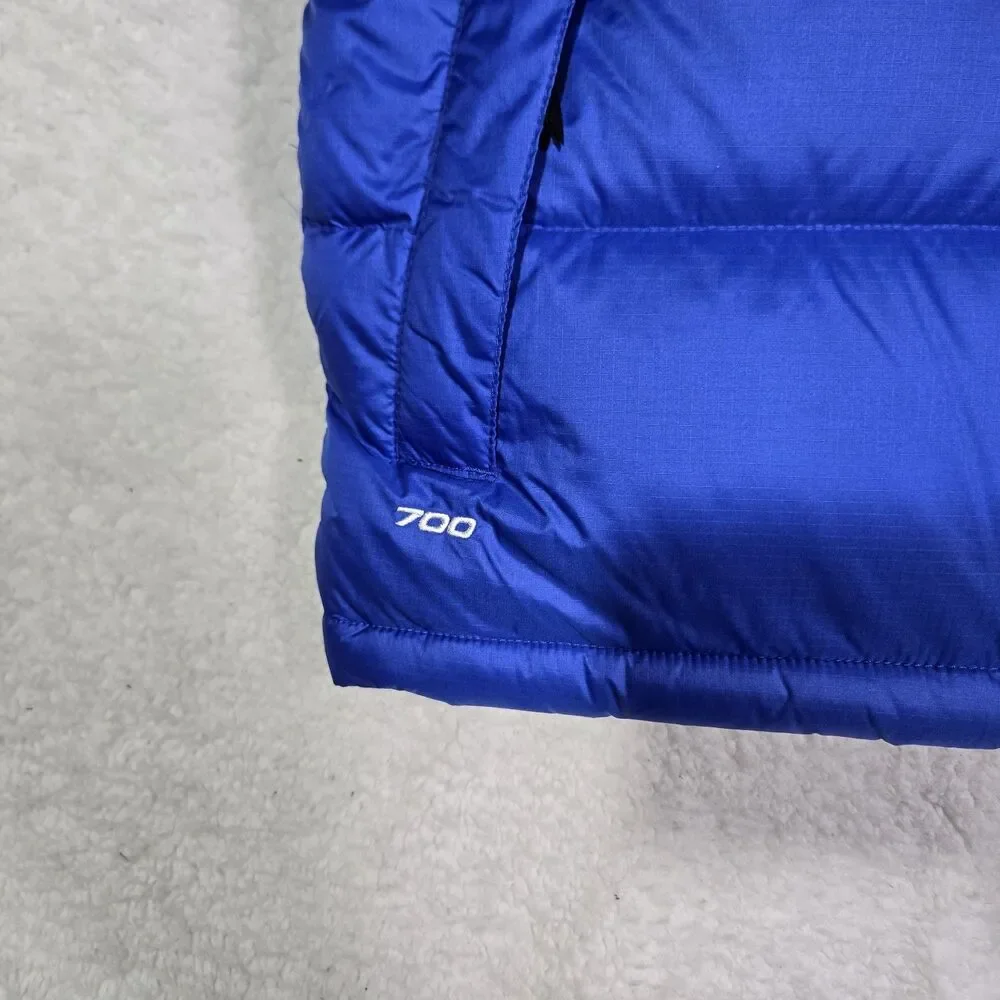 The North Face 1996 Retro Nuptse 700 Down Vest Mens XXS Blue Black 2XS $230